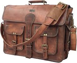 Leather Messenger Bag